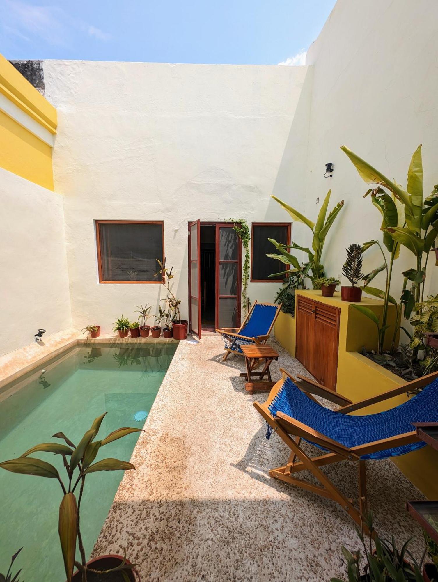 Ferienwohnung Casa Mi Maria Campeche Exterior foto
