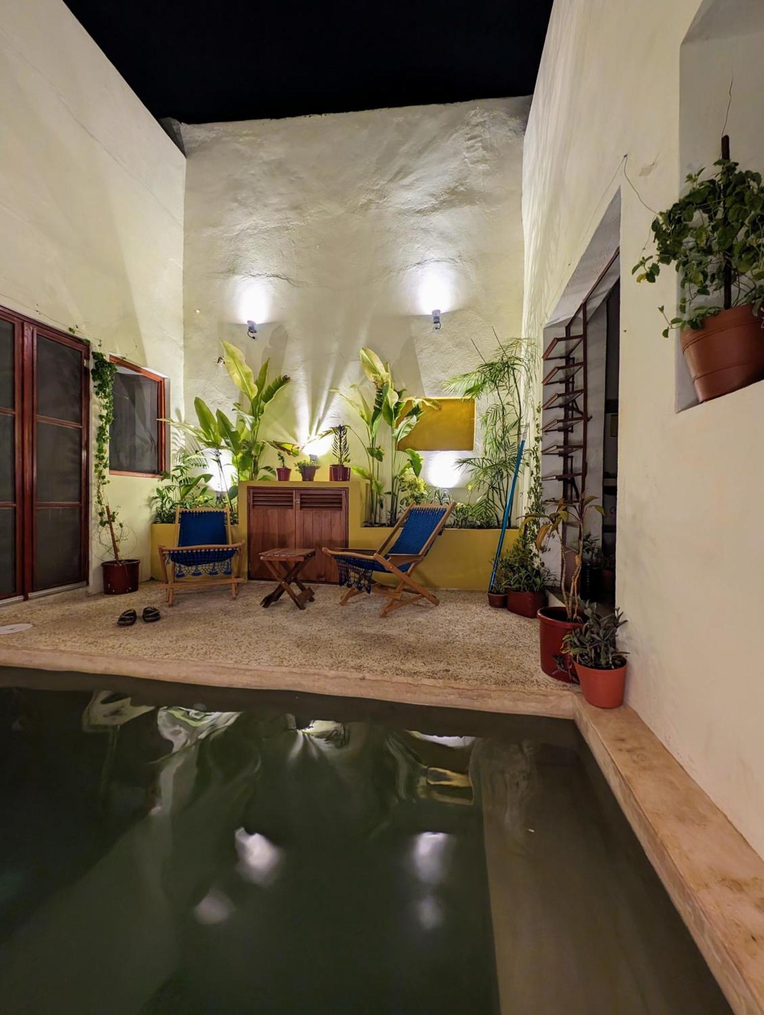 Ferienwohnung Casa Mi Maria Campeche Exterior foto
